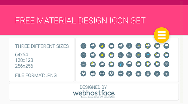 Read more about the article Free Google Material Design Icons Set by WebHostFace