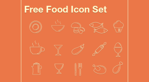 Read more about the article Today’s Tasty Bites – Free Foody Icon Set