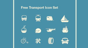 Read more about the article Need for Speed?- Here comes our Free Transport Icon Set